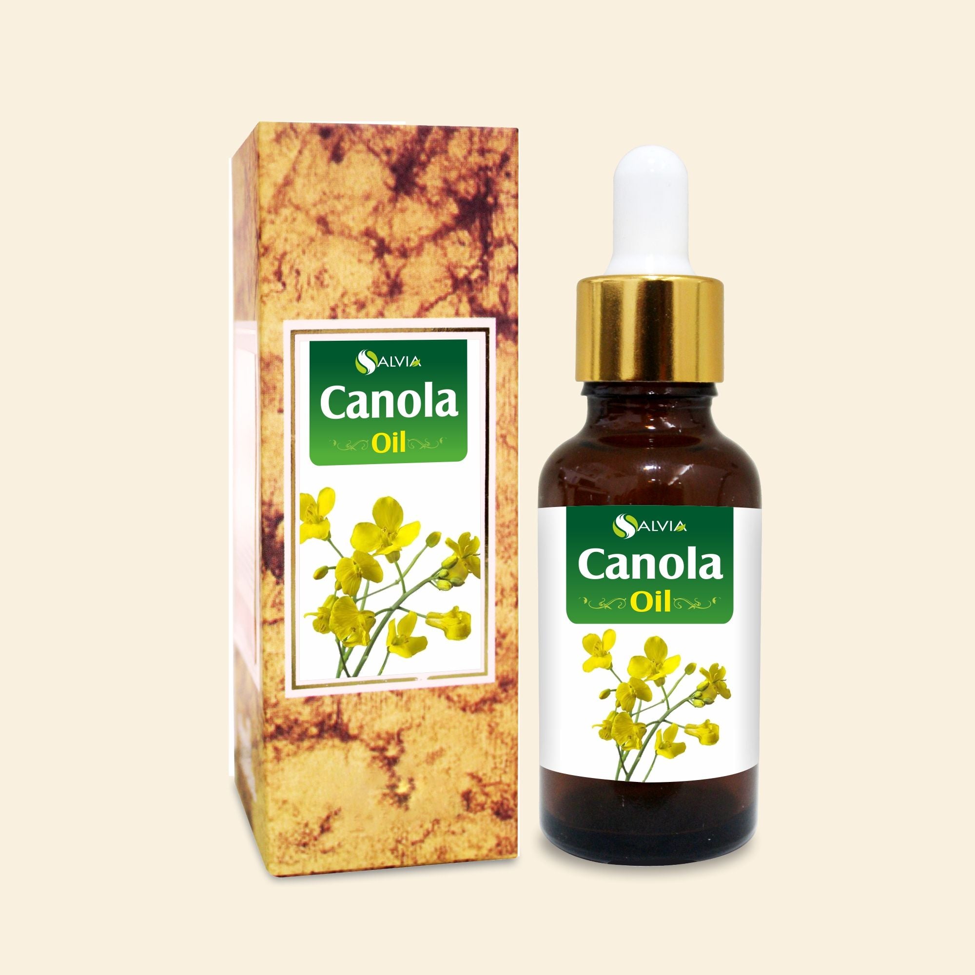 Salvia Natural Carrier Oils Canola Oil ( Brassica napus)100% Natural Pure Carrier Oil